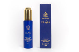 AuraSilk Bottle and AuraSilk Box